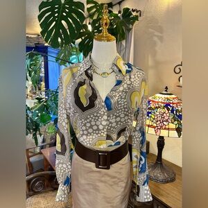 Escada Women's Patterned Blouse